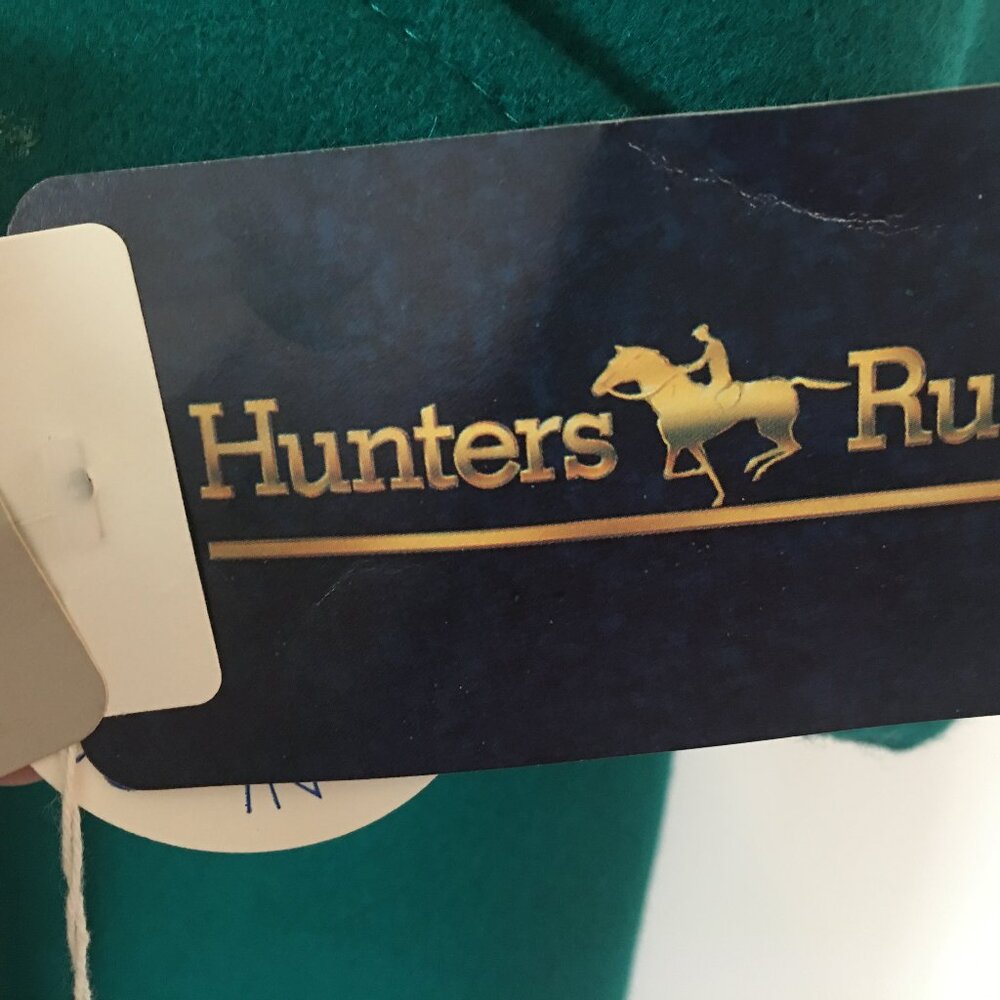 Hunters Run Forest Green Wool Blend Women's Coat - Made in the USA. Size Medium. - Picture 11 of 14